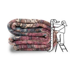 Soft Washable Multicolour Rug - Delphine -Kukoon Rugs Store 010110 Soft Washable Campaign Folded Rugs Web Graphics Delphine