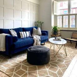 Beige Geometric Natural Jute Area Rug - Fretwork -Kukoon Rugs Store 010DB393 C96F 47F5 B736 68A000738FEF 20 1