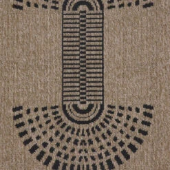 Jute Tone Aztec Outdoor Rug - Prele 19 Jute Tone Aztec Outdoor Rug - Prele -Kukoon Rugs Store 09104C RVR JUTEBLACK12 1027 JUTE 2 copy