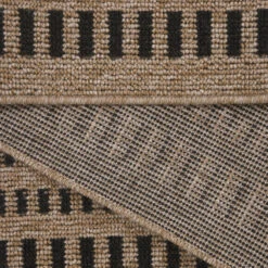 Jute Tone Aztec Outdoor Rug - Prele 20 Jute Tone Aztec Outdoor Rug - Prele -Kukoon Rugs Store 09104C RVR JUTEBLACK12 1027 JUTE 5 copy