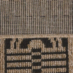 Jute Tone Aztec Area Rug - Prele -Kukoon Rugs Store 09104C RVR JUTEBLACK12 1027 JUTE 6copy