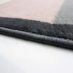 Pink Grey Modern Contemporary Living Room Rug 10 Pink Grey Modern Contemporary Living Room Rug -Kukoon Rugs Store 12 20 4 5B2 5D