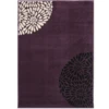 Purple And Black Modern Rug -Kukoon Rugs Store 1366H33straightmodernrug 5