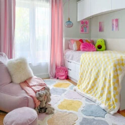 Colourful Pastel Trellis Area Room Rug -Kukoon Rugs Store 2e7388d8 4261 4785 9421 cf25d6dfc5e1