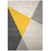 Ochre Grey Fractured Rug