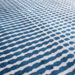 Modern Blue Spotted Ombre Effect Hall Runner Rug 11 Modern Blue Spotted Ombre Effect Hall Runner Rug -Kukoon Rugs Store Alabama 20Living 20room 20rug 20 3 5B3 5D