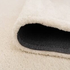 Premium Cream Shaggy Runner Rug - Lace 10 Premium Cream Shaggy Runner Rug - Lace -Kukoon Rugs Store Amore lace 01064