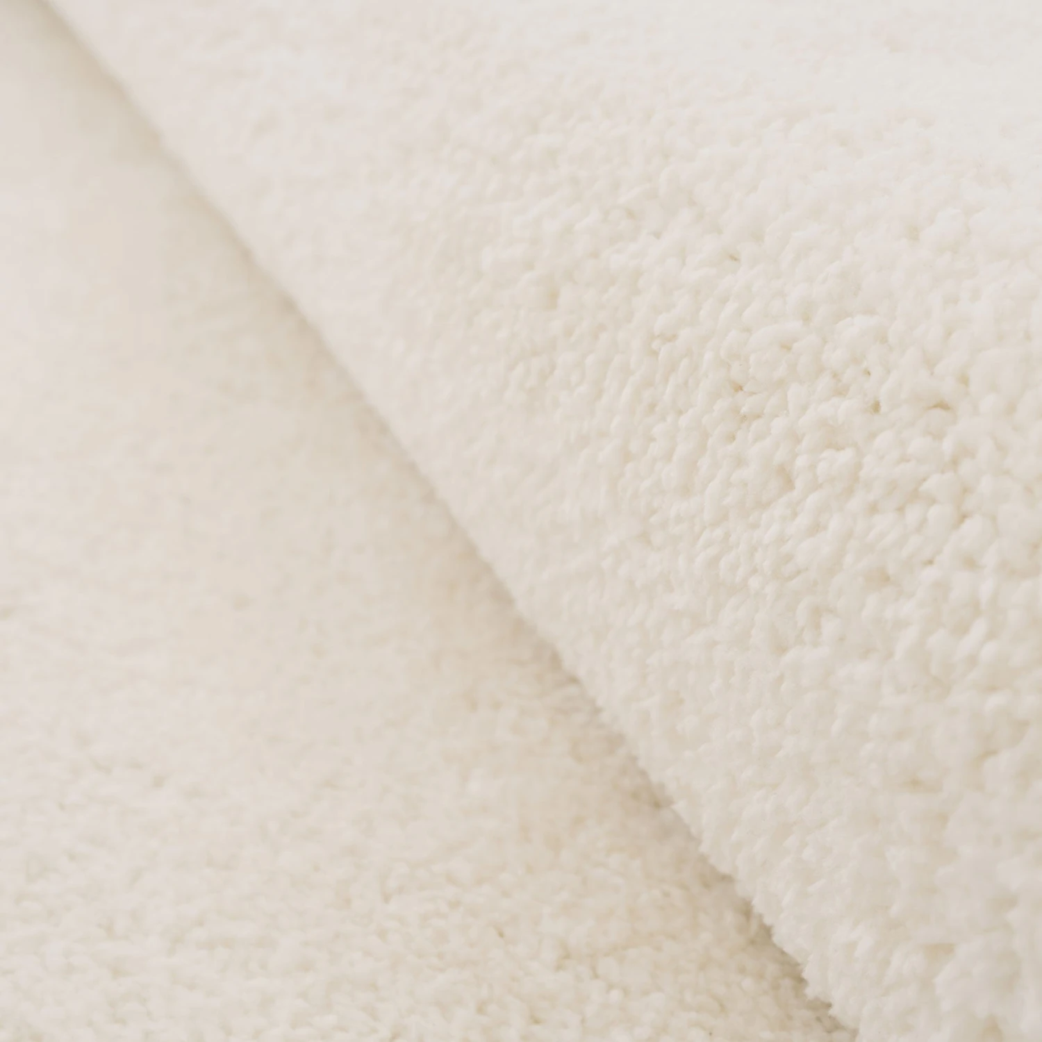 Premium Cream Shaggy Runner Rug - Lace 7 Premium Cream Shaggy Runner Rug - Lace - Image 5