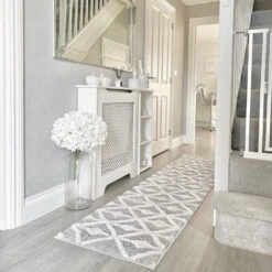 Scandi Grey Cream Tufted Hi Low Pile Rug - Benni -Kukoon Rugs Store Ashbee Benni Grey Room 1 Grey Cream Soft Scandi Boho Hygge Living Room Rug Runner Mat Large Small zps1xvdanlm 5B1 5D