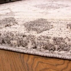 Grey White Textured Tribal Scandi Rug -Kukoon Rugs Store Ashbee Tandy Grey Grey Rich Woven Textured Soft Rug 2 5B3 5D