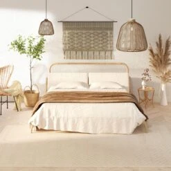 Warm White Chevron Rug - Sula -Kukoon Rugs Store Ashbee sula bedroom final