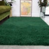 Super Soft Luxury Dark Green Shaggy Rug 2 Super Soft Luxury Dark Green Shaggy Rug -Kukoon Rugs Store Aspen Slate Room Luxury Thick Green Shaggy Rugs copy 2 for web