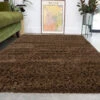 Super Soft Luxury Brown Shaggy Rug -Kukoon Rugs Store Aspen Slate Room Luxury Thick Grey Shaggy Rugs copy for web
