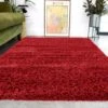 Super Soft Luxury Wine Shaggy Rug - Aspen -Kukoon Rugs Store Aspen wine lifestyle for web