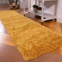 Super Soft Luxury Yellow Shaggy Runner Rug -Kukoon Rugs Store Aspen 20RUNlk 20 53 5B1 5D