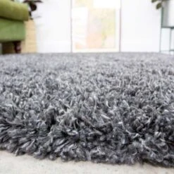 Super Soft Luxury Grey Shaggy Runner Rug 11 Super Soft Luxury Grey Shaggy Runner Rug -Kukoon Rugs Store Aspen 20RUNlk 20 71 5B3 5D
