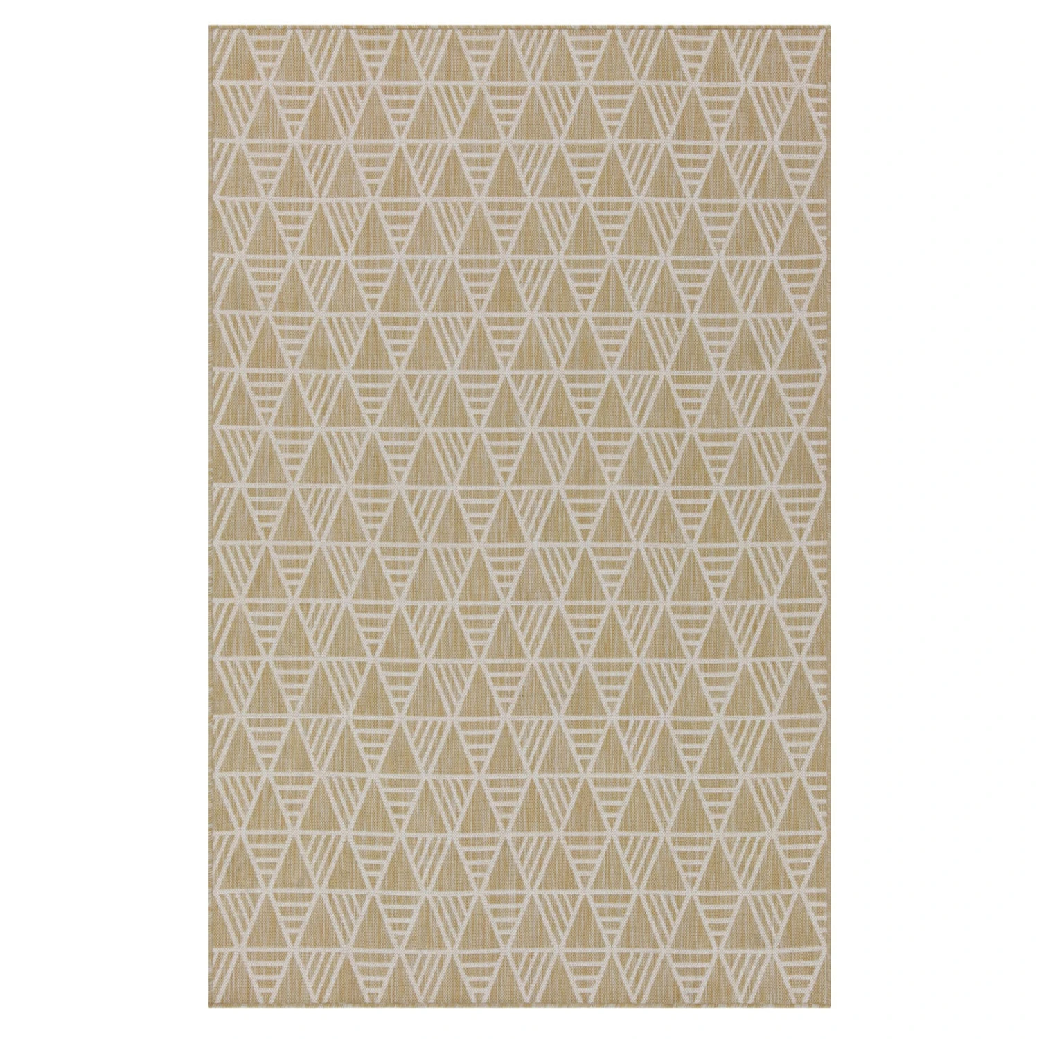 Cream Geometric Outdoor Rug - Banyan 4 Cream Geometric Outdoor Rug - Banyan - Image 2