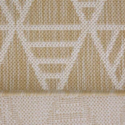 Cream Geometric Outdoor Rug - Banyan 13 Cream Geometric Outdoor Rug - Banyan -Kukoon Rugs Store Banyan Cream 01909A SHP LBEIGEWEISS31 5068 L BEIGE 4 copy