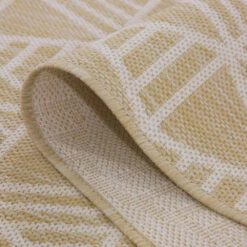 Cream Geometric Outdoor Rug - Banyan 11 Cream Geometric Outdoor Rug - Banyan -Kukoon Rugs Store Banyan Cream 01909A SHP LBEIGEWEISS31 5068 L BEIGE 5 copy