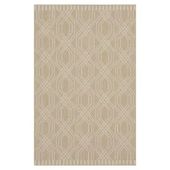 Cream Modern Geometric Outdoor Rug - Basata -Kukoon Rugs Store Basata Beige 09132D SBM NATURALWEISS31 5037 NATURAL 1 copy copy