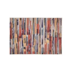 Washable Multicolour Kitchen Mat - Blur -Kukoon Rugs Store Blur 1