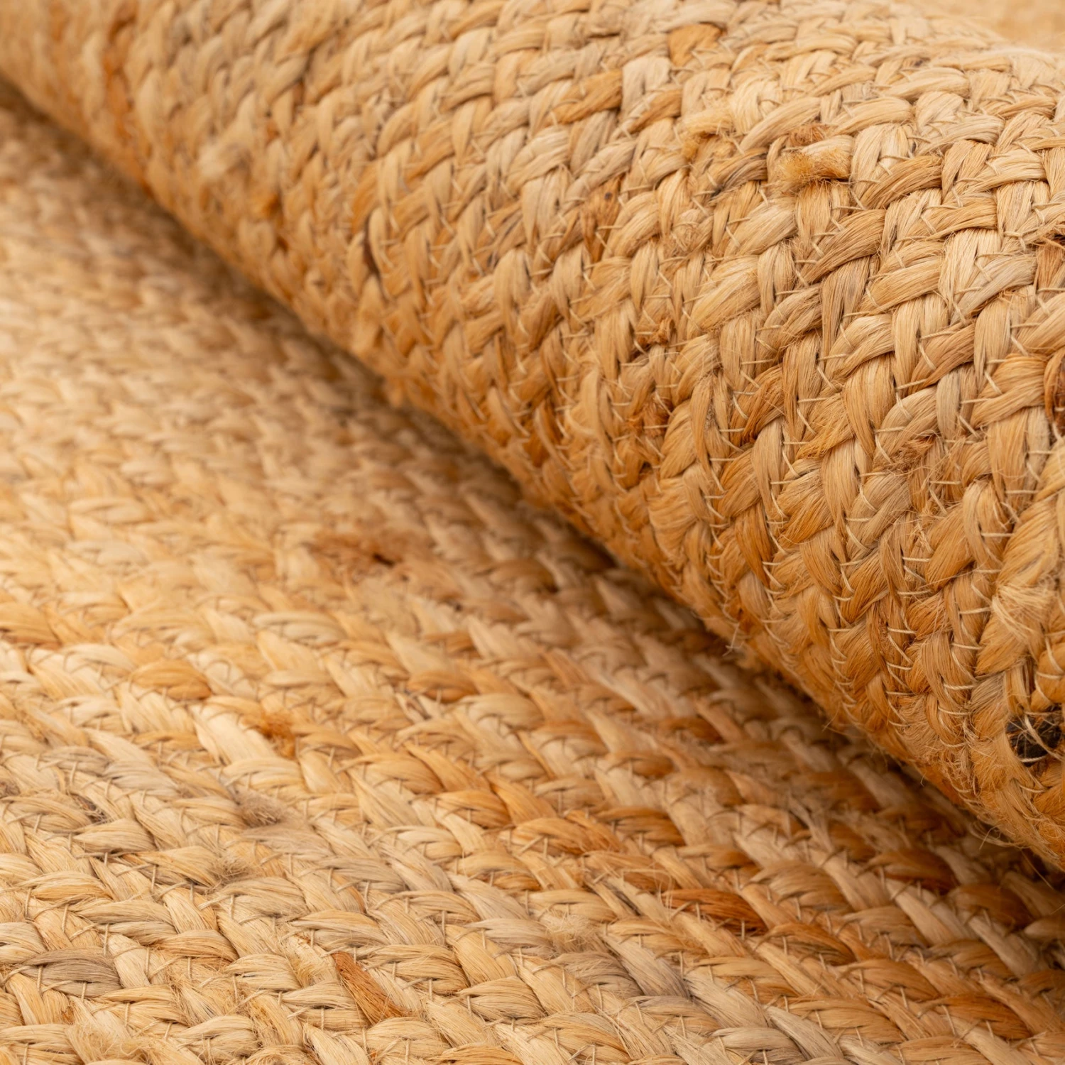 Natural Rustic Braided Jute Rug - Althea 5 Natural Rustic Braided Jute Rug - Althea - Image 4