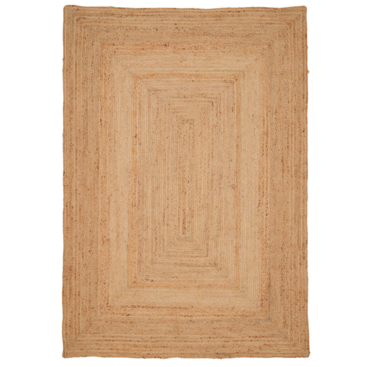 Natural Rustic Braided Jute Rug - Althea 2 Natural Rustic Braided Jute Rug - Althea