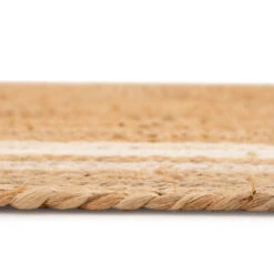 Natural Bordered Jute Rug - Laurel 32 Natural Bordered Jute Rug - Laurel -Kukoon Rugs Store Braided jute laurel 02035