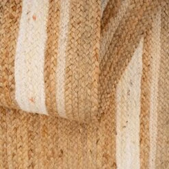 Natural Bordered Jute Rug - Laurel 19 Natural Bordered Jute Rug - Laurel -Kukoon Rugs Store Braided jute laurel 02039