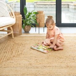 Natural Bordered Jute Rug - Laurel 22 Natural Bordered Jute Rug - Laurel -Kukoon Rugs Store Braided jute laurel 9 copy