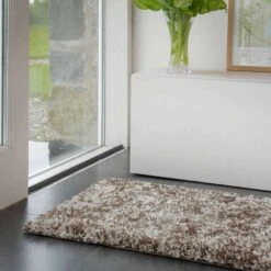 Soft Mottled Brown Shaggy Hall Rug -Kukoon Rugs Store Camberley 20Mottled 20Shaggy 20Rug 20 71 5B5 5D