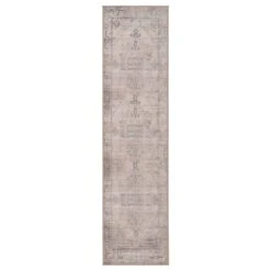 Washable Grey Blue Vintage Runner - Roam -Kukoon Rugs Store Caoimhe Roam Overhead RRL SQ