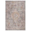 Washable Blue Vintage Rug - Serene -Kukoon Rugs Store Caoimhe Serene Overhead SQ