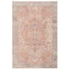 Washable Terracotta Vintage Rug - Sisu -Kukoon Rugs Store Caoimhe Sisu Overhead 9 SQ
