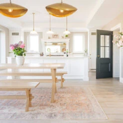 Washable Terracotta Vintage Rug - Sisu -Kukoon Rugs Store CaoimheSisuKitchenRugweb03