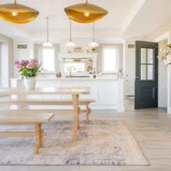 Washable Terracotta Vintage Rug - Wander -Kukoon Rugs Store CaoimheWanderKitchenRugweb10