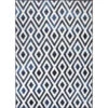 Geometric Blue Ombre Living Room Rug 2 Geometric Blue Ombre Living Room Rug -Kukoon Rugs Store Enzo Gigi Blue Straight On Black Blue Diamond Soft Cheap Rug jpg