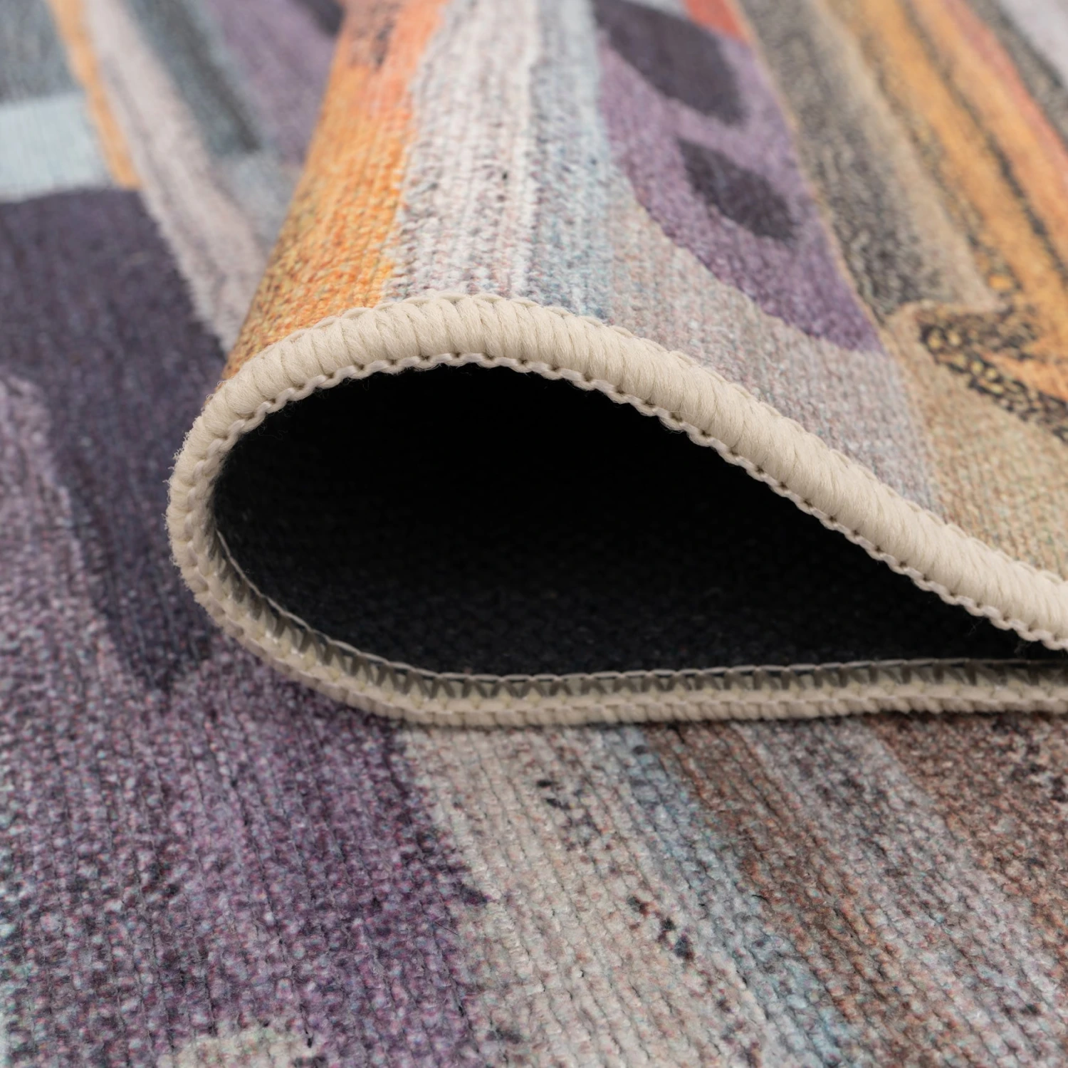 Washable Vibrant Abstract Rug - Blur 13 Washable Vibrant Abstract Rug - Blur - Image 11