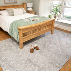 Washable Greige Berber Rug - Brindle -Kukoon Rugs Store Everyday Brindle room web 6