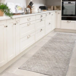 Washable Greige Berber Runner - Brindle -Kukoon Rugs Store Everyday Brindle room web RRL 5