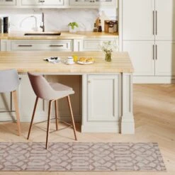 Washable Neutral Geometric Runner - Burrow -Kukoon Rugs Store Everyday Burrow Room Web RRL