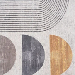 Washable Modern Wabi-Sabi Rug - Orb -Kukoon Rugs Store Everyday Orb Detail 13