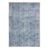 Washable Blue Geometric Rug - Plato -Kukoon Rugs Store Everyday Plato Overhead SQ