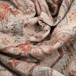 Washable Terracotta Kitchen Mat - Rowe -Kukoon Rugs Store Everyday Rowe Detail 15 1