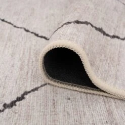 Washable Berber Trellis Runner - Sol -Kukoon Rugs Store Everyday Sol Detail 11 2