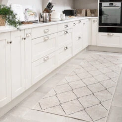 Washable Berber Trellis Runner - Sol -Kukoon Rugs Store Everyday Sol room web RRL 4