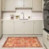 Washable Red Kitchen Mat - Viv -Kukoon Rugs Store Everyday Viv room web 8