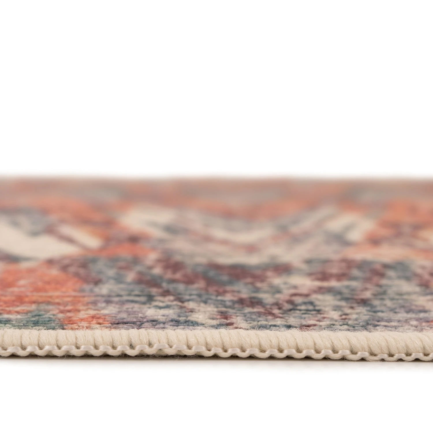 Washable Multicolour Zig Zag Runner - Ziggy 10 Washable Multicolour Zig Zag Runner - Ziggy - Image 8