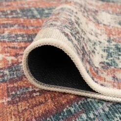 Washable Bathroom Mat - Ziggy -Kukoon Rugs Store Everyday Ziggy Detail 12 3