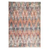 Washable Multicolour Zig Zag Rug - Ziggy -Kukoon Rugs Store Everyday Ziggy Overhead SQ